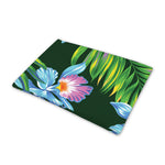 Tropical Orchid Flower Pattern Print Pet Cooling Mat Cover