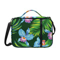 Tropical Orchid Flower Pattern Print Shoulder Strap Bible Bag