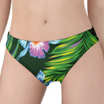 Tropical Orchid Flower Pattern Print Women's Panties