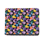 Tropical Palm And Hawaiian Fruits Print Bifold Wallet