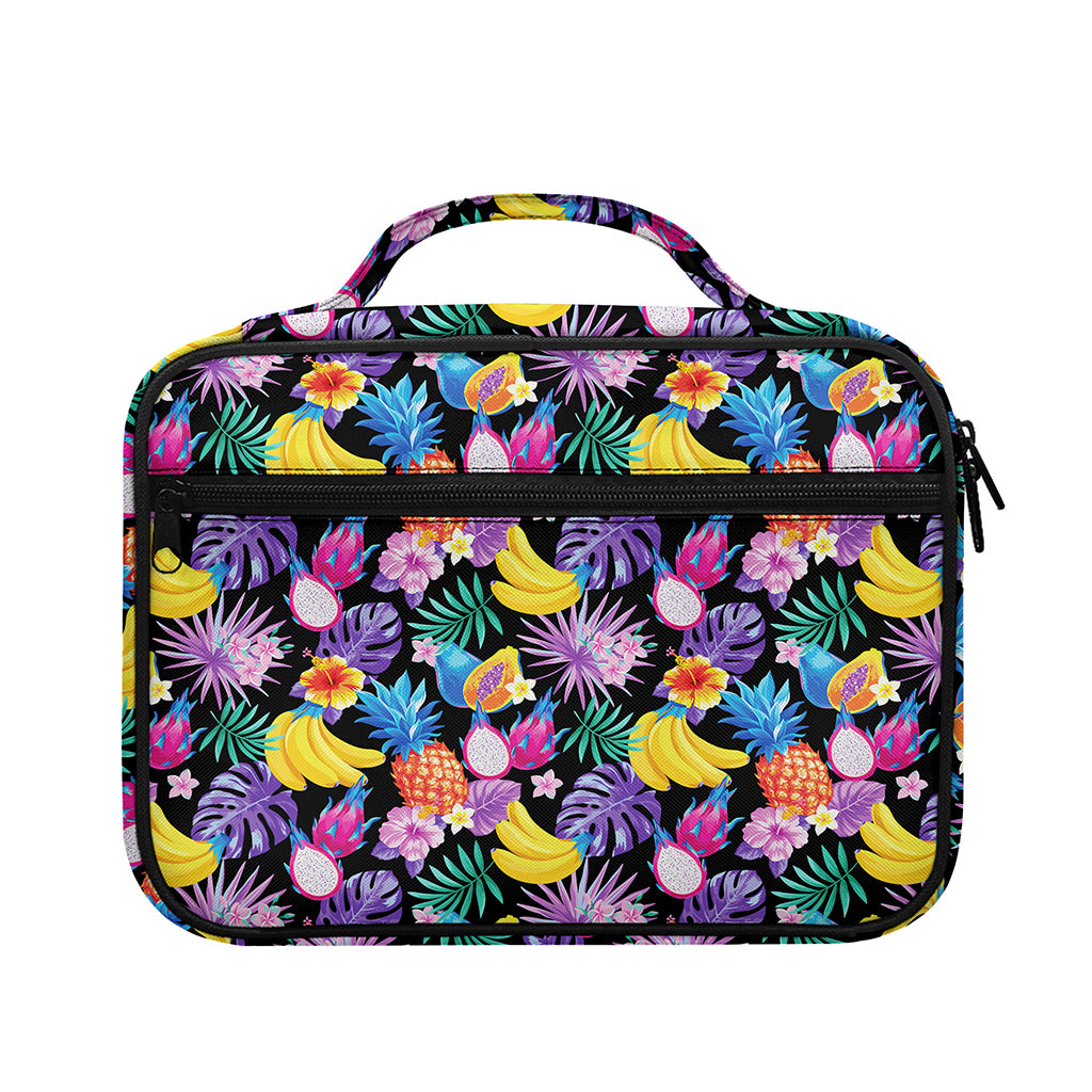 Tropical Palm And Hawaiian Fruits Print Briefcase Bible Bag