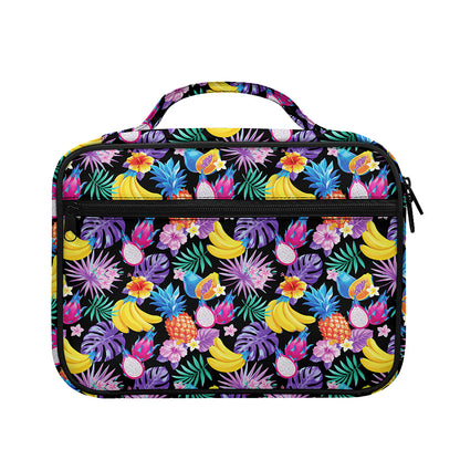 Tropical Palm And Hawaiian Fruits Print Briefcase Bible Bag