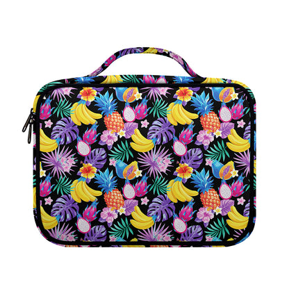 Tropical Palm And Hawaiian Fruits Print Briefcase Bible Bag
