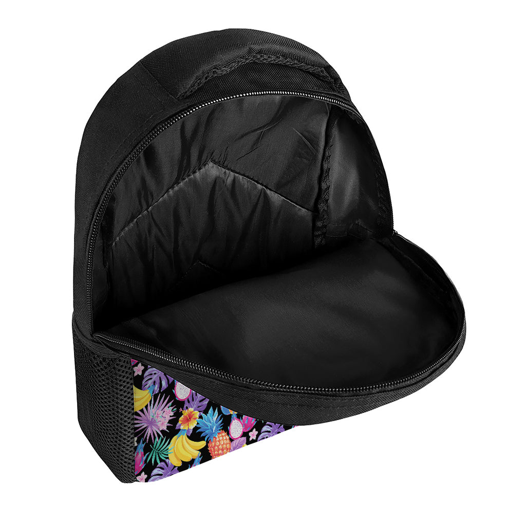 Tropical Palm And Hawaiian Fruits Print Casual Backpack