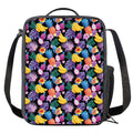 Tropical Palm And Hawaiian Fruits Print Crossbody Lunch Bag