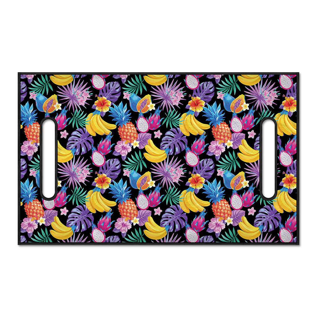 Tropical Palm And Hawaiian Fruits Print Golf Cart Seat Cover