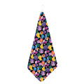 Tropical Palm And Hawaiian Fruits Print Hand Towel