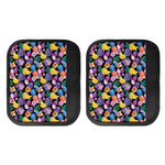 Tropical Palm And Hawaiian Fruits Print Handle Covers