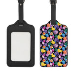 Tropical Palm And Hawaiian Fruits Print Luggage Tag