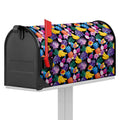Tropical Palm And Hawaiian Fruits Print Mailbox Cover