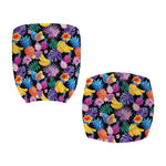 Tropical Palm And Hawaiian Fruits Print Office Chair Cover