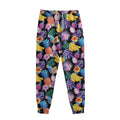 Tropical Palm And Hawaiian Fruits Print Sweatpants