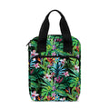 Tropical Palm And Hibiscus Print Bible Tote Bag