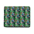 Tropical Palm And Hibiscus Print Bifold Wallet