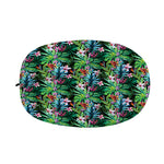 Tropical Palm And Hibiscus Print Car Side Mirror Covers