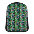 Tropical Palm And Hibiscus Print Casual Backpack