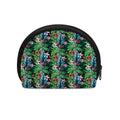 Tropical Palm And Hibiscus Print Coin Purse