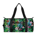 Tropical Palm And Hibiscus Print Gym Bag