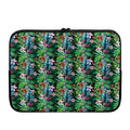 Tropical Palm And Hibiscus Print Laptop Sleeve