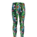 Tropical Palm And Hibiscus Print Men's Leggings