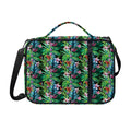 Tropical Palm And Hibiscus Print Shoulder Strap Bible Bag