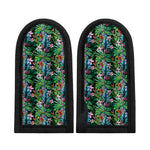 Tropical Palm And Hibiscus Print Skillet Handle Cover