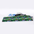 Tropical Palm And Hibiscus Print Sports Towel