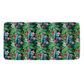 Tropical Palm And Hibiscus Print Towel