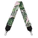 Tropical Palm Leaf And Toucan Print Bag Strap
