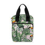 Tropical Palm Leaf And Toucan Print Bible Tote Bag