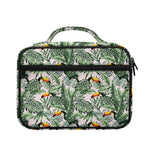 Tropical Palm Leaf And Toucan Print Briefcase Bible Bag