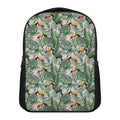 Tropical Palm Leaf And Toucan Print Casual Backpack