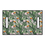 Tropical Palm Leaf And Toucan Print Golf Cart Seat Cover