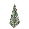 Tropical Palm Leaf And Toucan Print Hand Towel