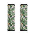 Tropical Palm Leaf And Toucan Print Handle Covers