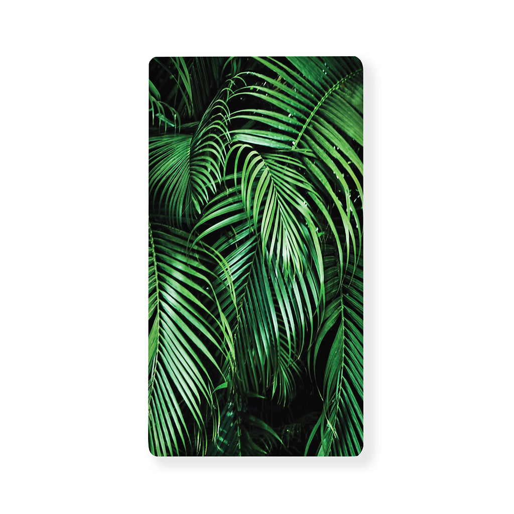 Tropical Palm Leaf Print Baby Crib Sheet