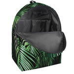 Tropical Palm Leaf Print Backpack