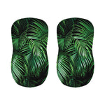 Tropical Palm Leaf Print Bar Stool Covers
