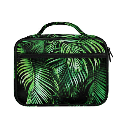 Tropical Palm Leaf Print Briefcase Bible Bag