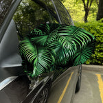 Tropical Palm Leaf Print Car Side Mirror Covers