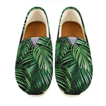 Tropical Palm Leaf Print Casual Shoes
