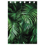 Tropical Palm Leaf Print Curtain