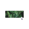 Tropical Palm Leaf Print Extended Mouse Pad