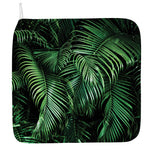 Tropical Palm Leaf Print Hand Towel