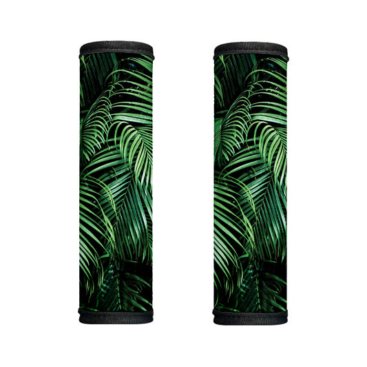 Tropical Palm Leaf Print Handle Covers