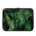 Tropical Palm Leaf Print Laptop Sleeve