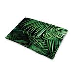 Tropical Palm Leaf Print Pet Cooling Mat Cover