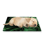 Tropical Palm Leaf Print Pet Cooling Mat Cover