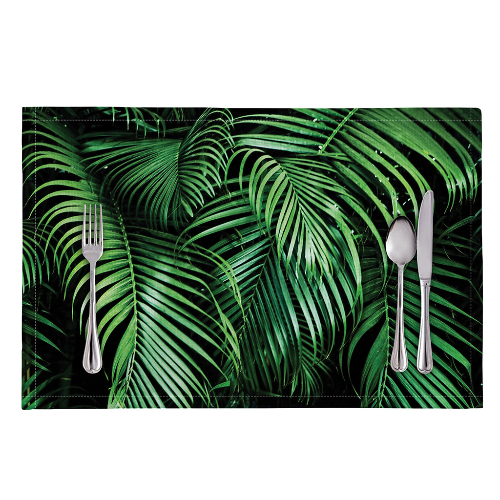Tropical Palm Leaf Print Placemat