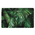 Tropical Palm Leaf Print Polyester Doormat
